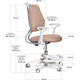 Дитяче крісло Evo-kids Mio Ergo Brown (арт.Y-507 BR) Зображення