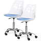 Комплект (2шт) детское кресло Evo-Kids Indigo White / Blue (арт H-232 W/BL -Х2) Изображение