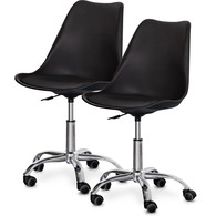 Комплект (2шт) крісло Evo-Kids Capri Black (арт. H-231 B/B -Х2) Зображення
