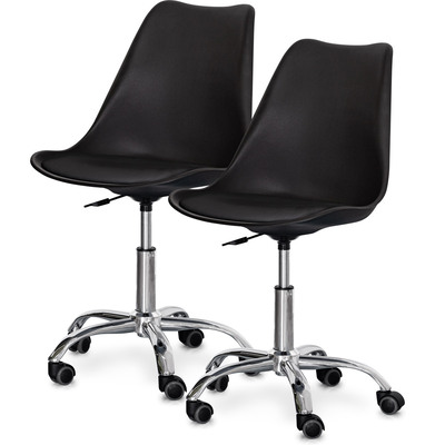 Комплект (2шт) крісло Evo-Kids Capri Black (арт. H-231 B/B -Х2) Зображення
