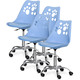 Комплект (4шт) дитяче крісло Evo-Kids Indigo Blue (арт H-232 BL/BL-Х4) Зображення