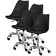 Комплект (4шт) крісло Evo-Kids Capri Black (арт. H-231 B/B-Х4) Зображення