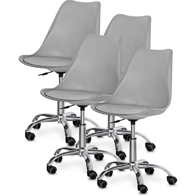 Комплект (4шт) крісло Evo-Kids Capri Grey (арт H-231 G/G-Х4) Зображення
