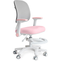 Дитяче крісло Mealux Atlas Air Pink Grey (арт.Y-309 KPG) Зображення