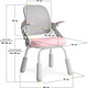 Дитяче крісло Mealux Neo Air Static Pink Grey (арт.Y-306 KPG) Зображення