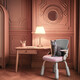 Дитяче крісло Mealux Neo Air Static Pink Grey (арт.Y-306 KPG) Зображення