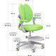 Дитяче крісло Mealux Sprint Duo Green (арт.Y-412 KZ) Зображення
