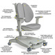 Детское кресло Mealux Supra Duo Plus Grey (арт.Y-116 G) Изображение