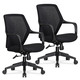 Комплект (2 шт)  кресло Mealux Arco Black (арт. HF-B10 F/B-X2) Изображение