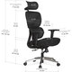Крісло Mealux D1 Air Fabric Black (арт. HF-D1 F/B) Зображення