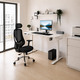 Крісло Mealux Flow Fabric Black (арт. HF-B30 F/B) Зображення