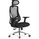 Крісло Mealux Flow Fabric Black (арт. HF-B30 F/B) Зображення