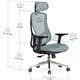 Крісло Mealux Flow Fabric Blue (арт. HF-B30 F/BL) Зображення