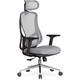 Крісло Mealux Flow Fabric Grey (арт. HF-B30 F/G) Зображення