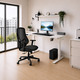 Крісло Mealux Flow Lite Fabric Black (арт. HF-B20 F/B) Зображення