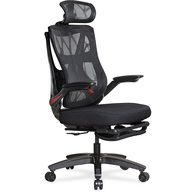 Крісло Mealux HF-G30 Black Red (арт. HF-G30 F/RB) Зображення