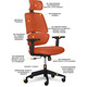 Крісло Mealux Leo Air Orange (арт.Y-543 KBY) Зображення