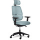 Крісло Mealux Leo Air Plus Grey / Blue (арт.Y-546 KBGL) Зображення