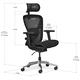 Крісло Mealux Q1 Air Black (арт. HF-Q1 M/B) Зображення