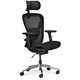 Крісло Mealux Q1 Air Black (арт. HF-Q1 M/B) Зображення