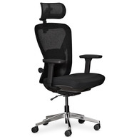 Крісло Mealux Q1 Air Fabric Black (арт HF-Q1 F/B) Зображення