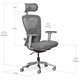 Крісло Mealux Q1 Air Fabric Grey (арт. HF Q-1 F/G) Зображення