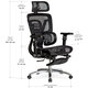 Кресло Mealux S2 Air Plus Black (арт. HF-S2 M/B) Изображение