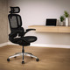 Крісло Mealux S202 Air Black (арт. HF-S202 M/B) Зображення