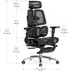 Крісло Mealux S3 Air Plus Black (арт. HF-S3 M/B) Зображення