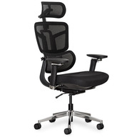 Крісло Mealux S4 Air Fabric Black (арт. HF-S4 F/B) Зображення