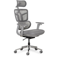 Крісло Mealux S4 Air Fabric Grey (арт. HF-S4 F/G) Зображення