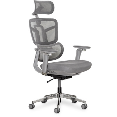 Крісло Mealux S4 Air Fabric Grey (арт. HF-S4 F/G) Зображення