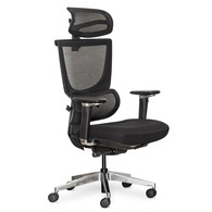 Крісло Mealux S8 Air Fabric Black (арт. HF-S8P F/B) Зображення