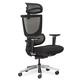 Крісло Mealux S8 Air Fabric Black (арт. HF-S8P F/B) Зображення