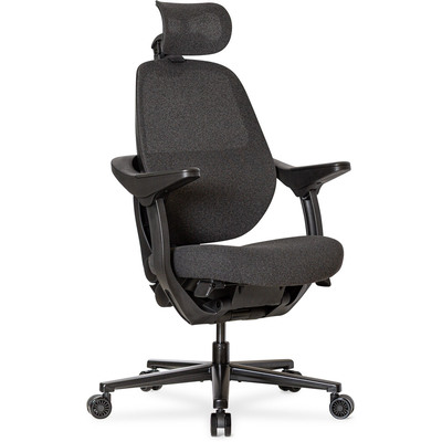 Офісне крісло Mealux HF-Q21 Black (арт.HF-Q21 F/B) Зображення