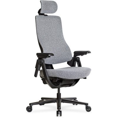Офісне крісло Mealux HF-Q24 Grey (арт. HF-Q24 F/G) Зображення