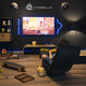 Геймерське крісло Cyberlux Flex Fabric Black (арт. GM-03 B) Зображення