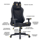 Геймерське крісло Cyberlux Helios Black (арт. GM-204 B) Зображення