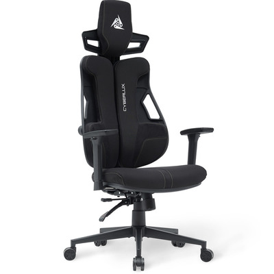 Геймерське крісло Cyberlux V8 Fabric Black (арт. GM-V8 FB) Зображення