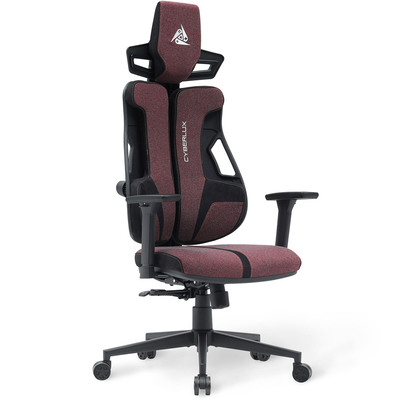 Геймерське крісло Cyberlux V8 Fabric Red (арт. GM-V8 FR) Зображення