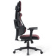 Геймерське крісло Cyberlux V8 Fabric Red (арт. GM-V8 FR) Зображення