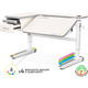 Дитячий стіл Mealux Woodville Multicolor TG Energy (арт.BD-850 TG/MC Energy) Зображення