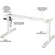 Каркас Mealux Powerframe Mini White (арт. BS-05 White) Зображення