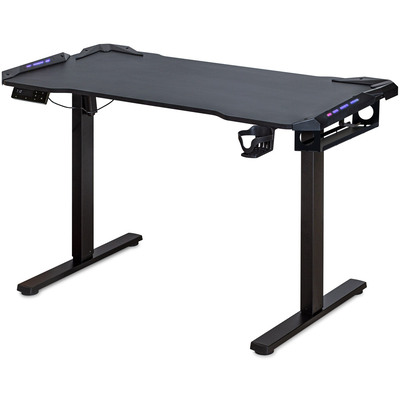 Стол Mealux PowerDesk Carbon RGB c электрорегулировкой высоты (арт. EVO-201 Carbon /B) Изображение