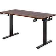Стіл Mealux PowerDesk Duo Walnut (арт. EVO-242 Duo Walnut /B) Зображення