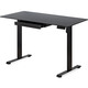 Стіл Mealux PowerDesk Glass Black з електрорегулюванням висоти (арт. EVO-201 Glass/Black) Зображення