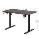 Стіл Mealux PowerDesk Lite Antique з електрорегулюванням висоти (арт. EVO-201 Lite Antique/B) Зображення