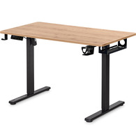 Стіл Mealux PowerDesk Lite Mahogany з електрорегулюванням висоти (арт. EVO-201 Lite Mahogany/B) Зображення