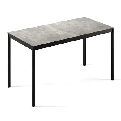 Письменный стол Art in Head Brevity Loft standart 1400х750х670 Ателье светлый/Чёрный металл (TB04040000030) Изображение