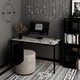Письмовий стіл Art in Head Brevity Loft standart 1400х750х670 Ательє світлий/Чорний метал (TB04040000030) Зображення